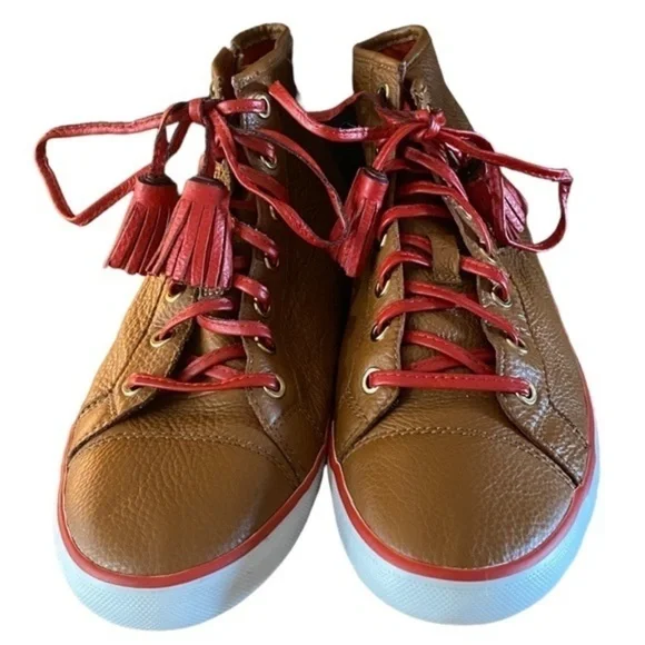 Coach Leather High Top Sneakers Size 10 Sneakers